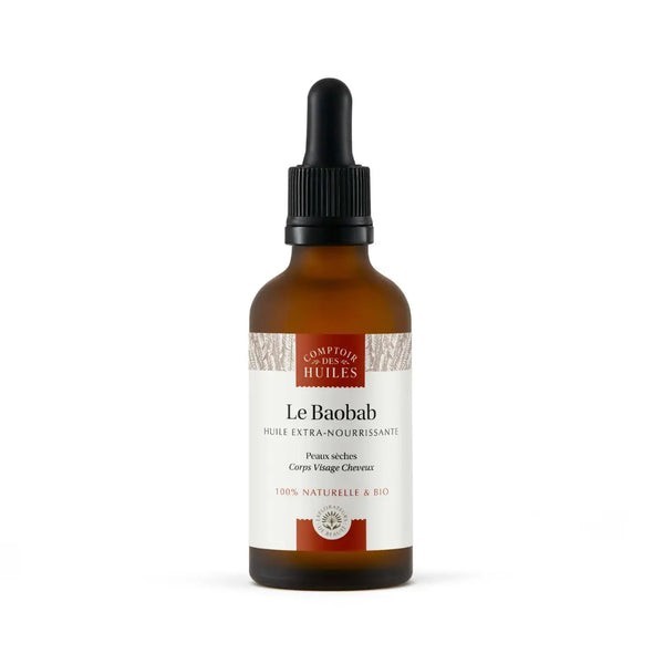 Huile de Baobab Extra-Nourrissante (50ml) Bio