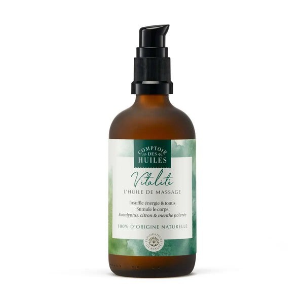 Huile de Massage Vitalité (100ml) Bio