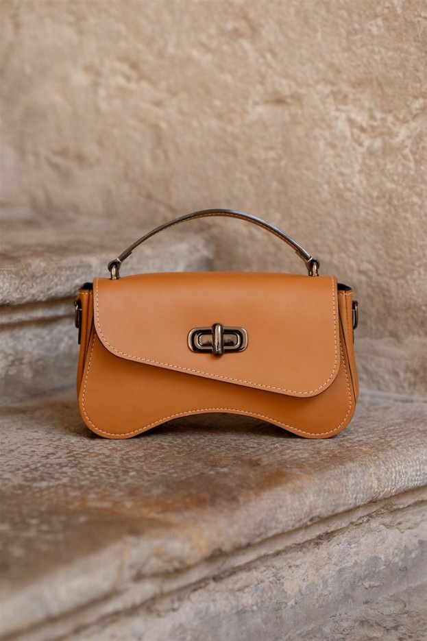 Sac baguette Jappeloup Cuir d'exception upcyclé