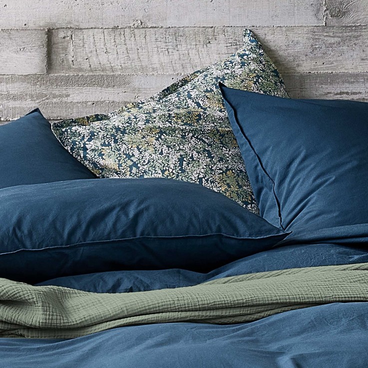 Taie d'oreiller Brume en percale de Coton