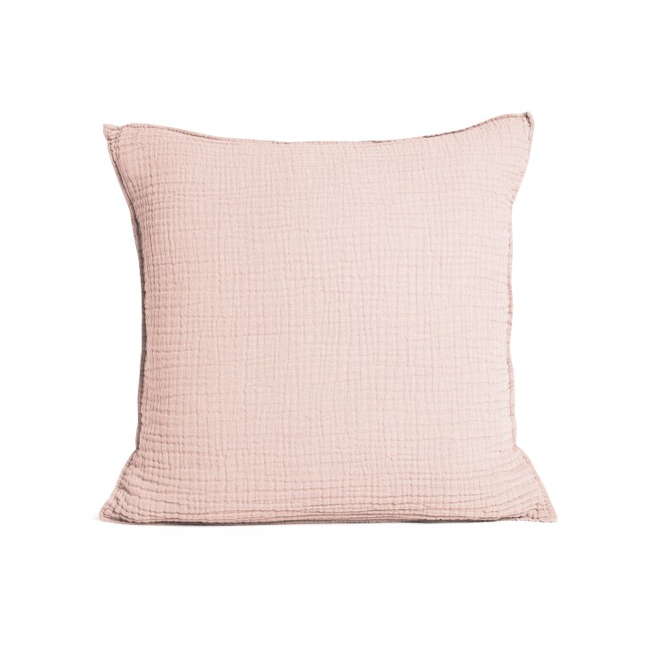 Housse de coussin Simplement Gaufré en gaze de Coton