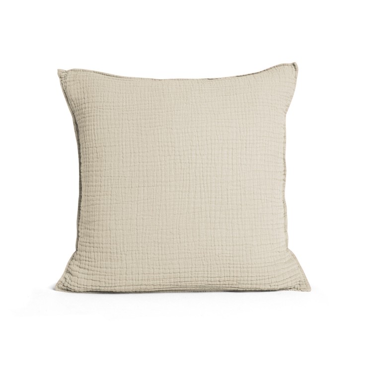 Housse de coussin Simplement Gaufré en gaze de Coton