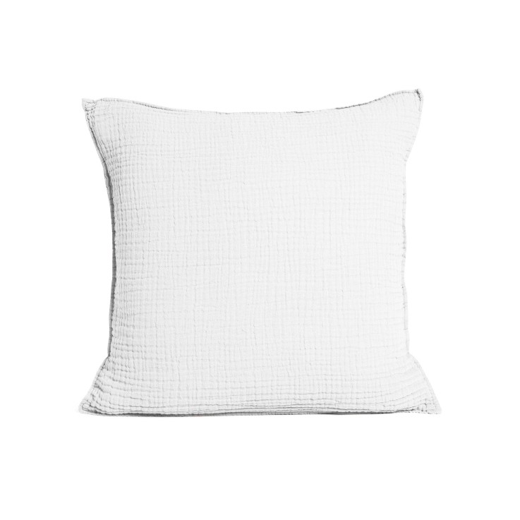 Housse de coussin Simplement Gaufré en gaze de Coton