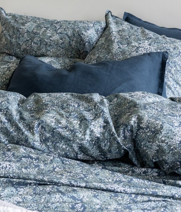 Drap plat Brume en percale...