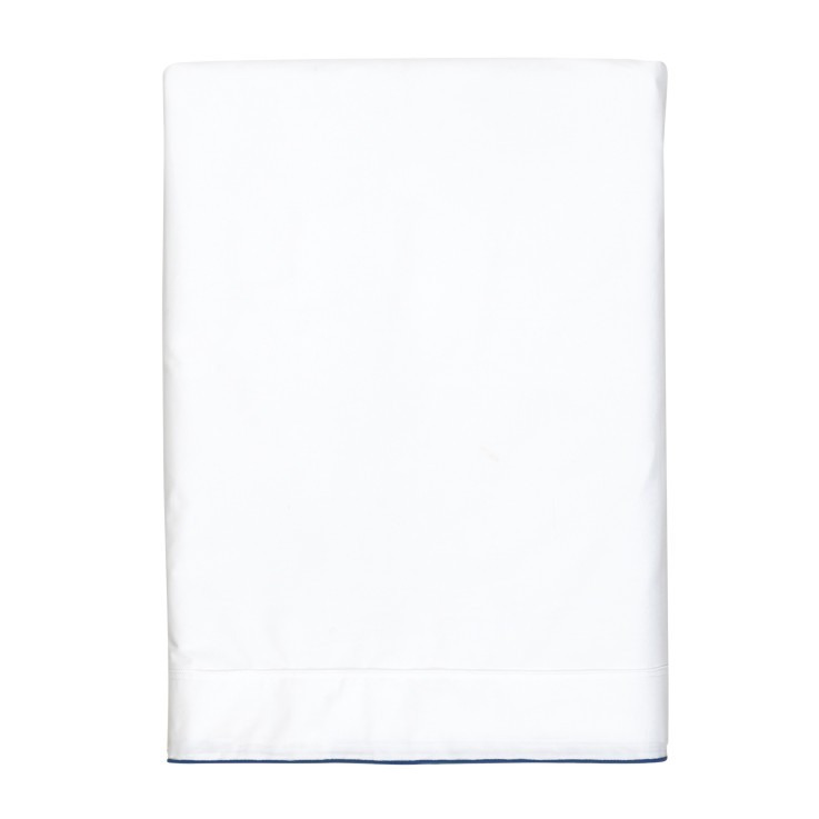 Drap plat Rêve Satiné en satin de Coton lavé