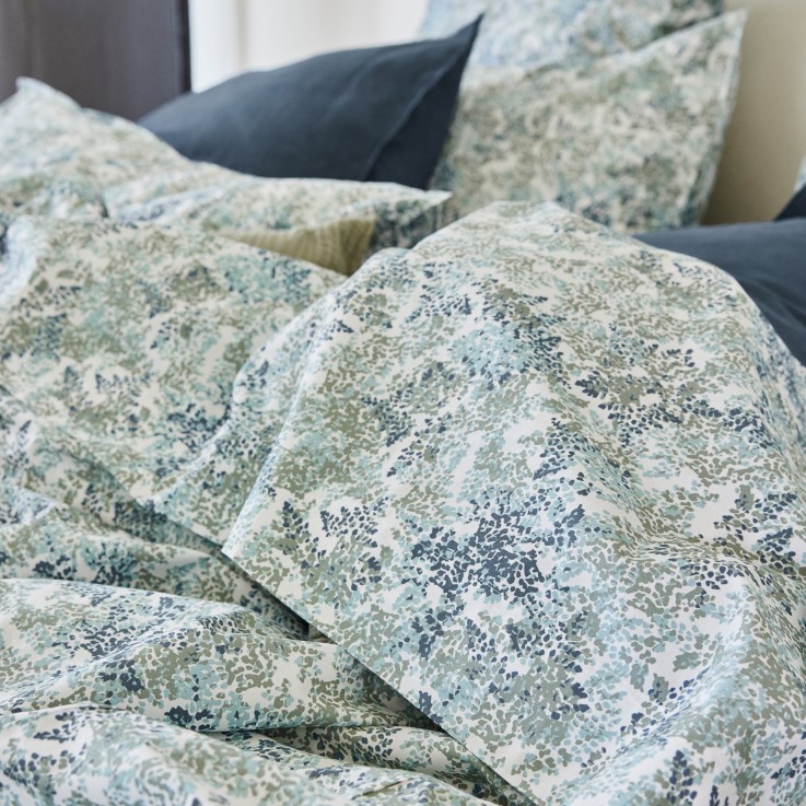 Drap plat Brume en percale de Coton