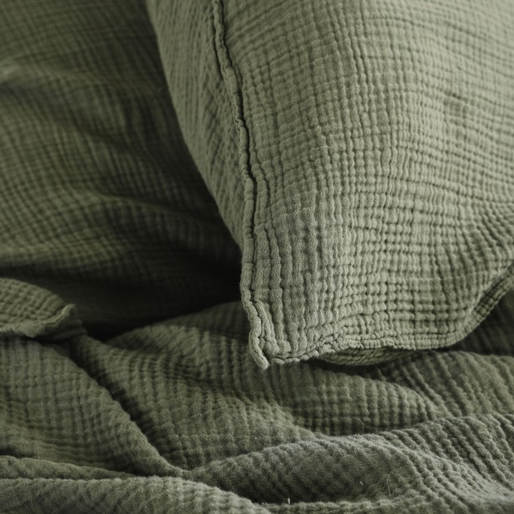 Housse de couette Simplement Gaufré en gaze de Coton