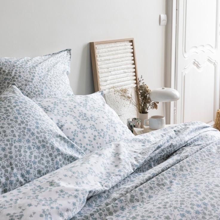 Housse de couette Aquarelle en percale de Coton
