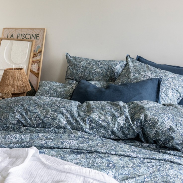 Housse de couette Brume en percale de Coton