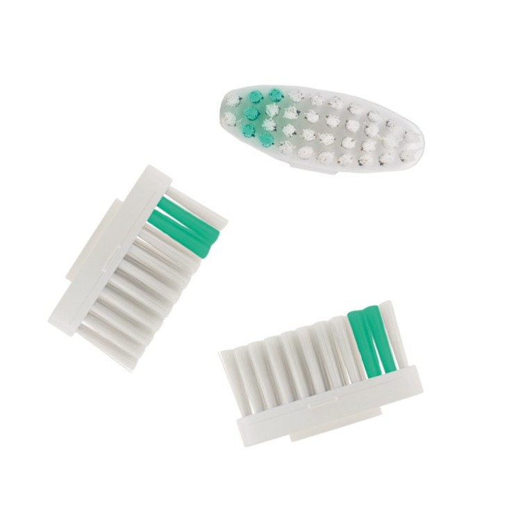 3 Recharges extra-souples pour la brosse à dents la Maline