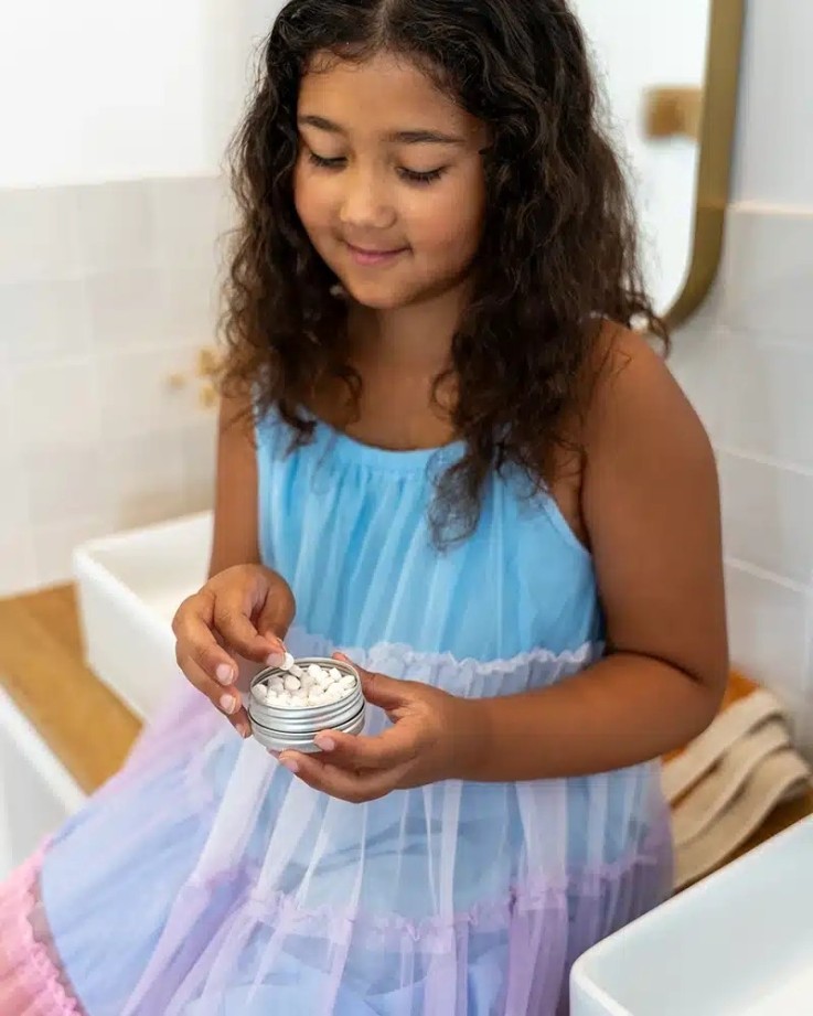Dentifrice à croquer à la Fraise pour enfant