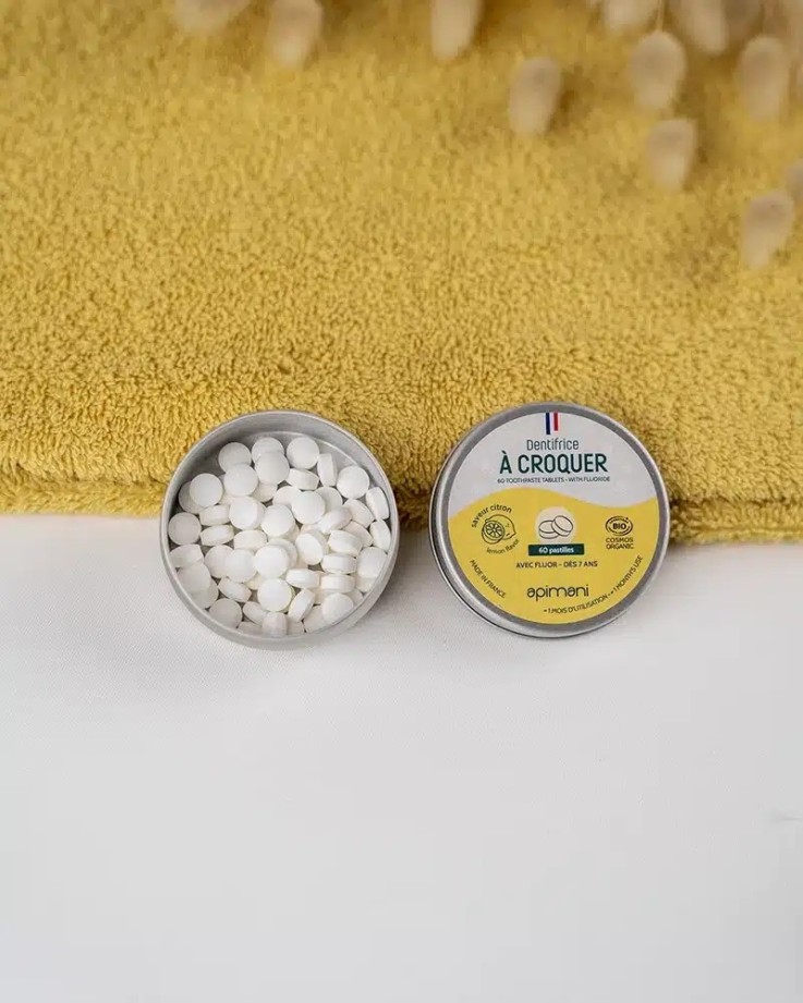Recharge de dentifrice à croquer au Citron