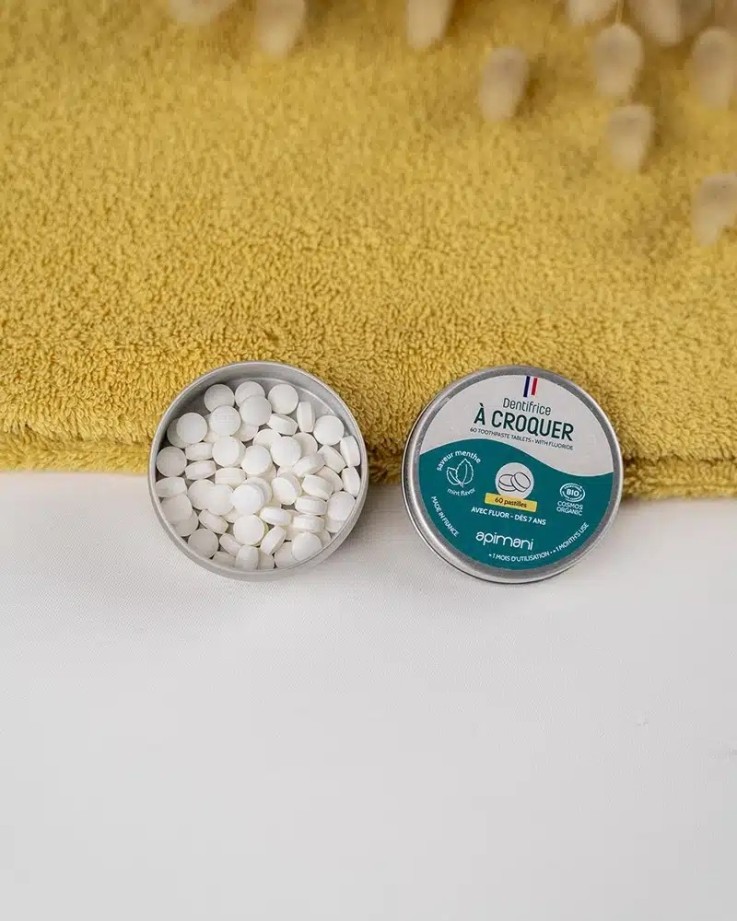 Dentifrice à croquer à la Menthe