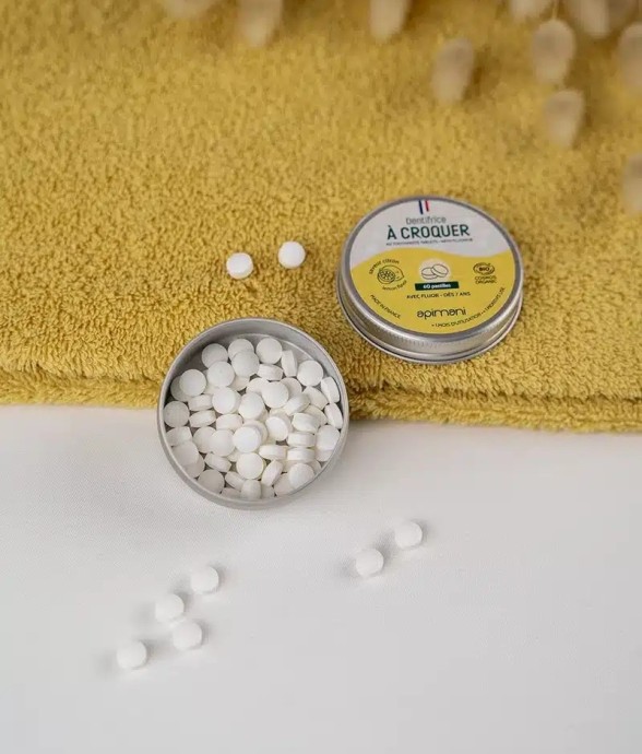 Dentifrice à croquer au Citron