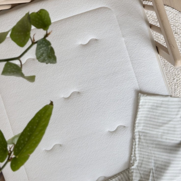 Housse de matelas bébé Chanvrenatura® - Epaisseur 12cm