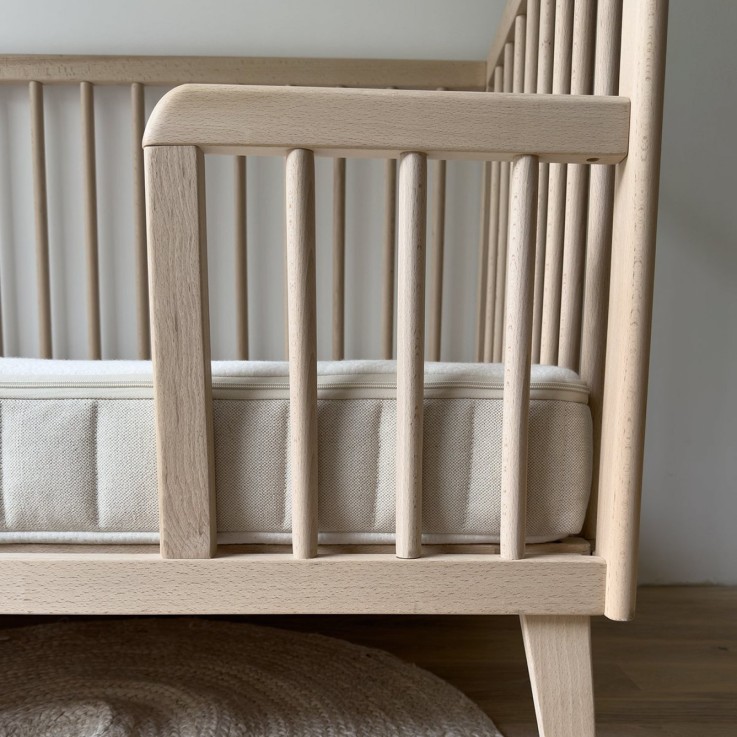 Housse de matelas bébé Chanvrenatura® - Epaisseur 12cm