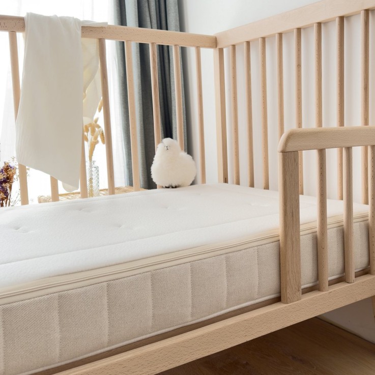 Housse de matelas bébé Chanvrenatura® - Epaisseur 12cm