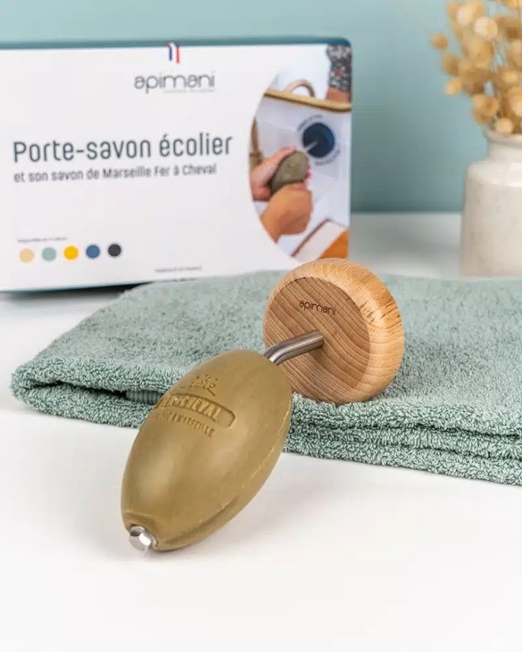 Coffret porte-savon écolier