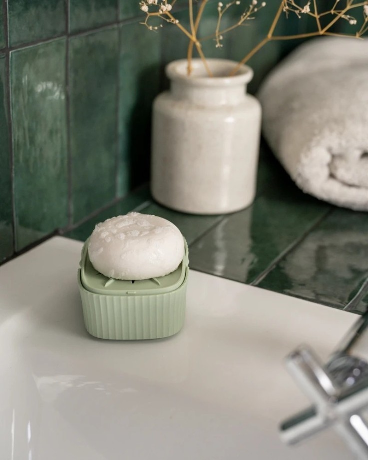 Boîte à savon 2 en 1 rectangulaire