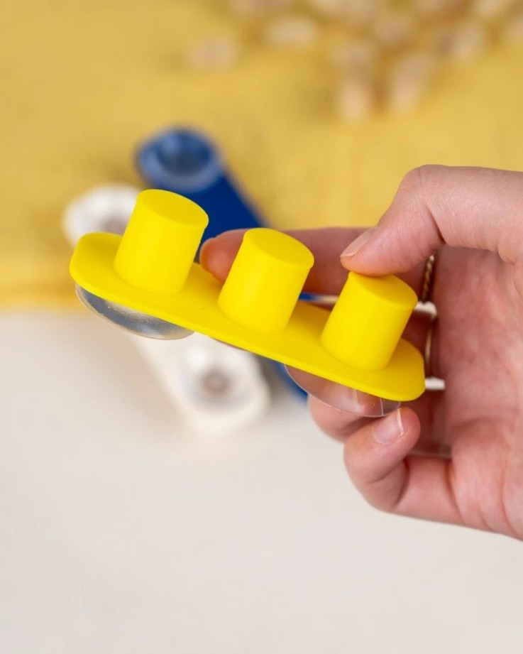 Porte-brosses à dents mural pour 4