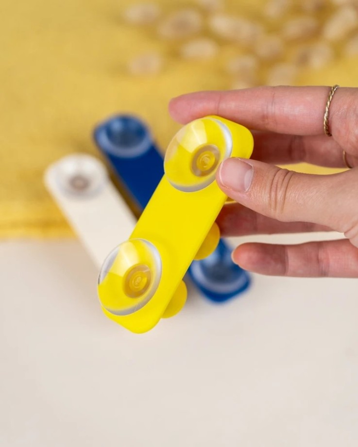 Porte-brosses à dents mural pour 4