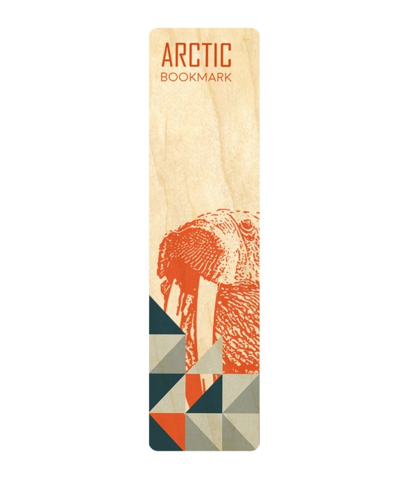 Marque-pages en bois Arctic