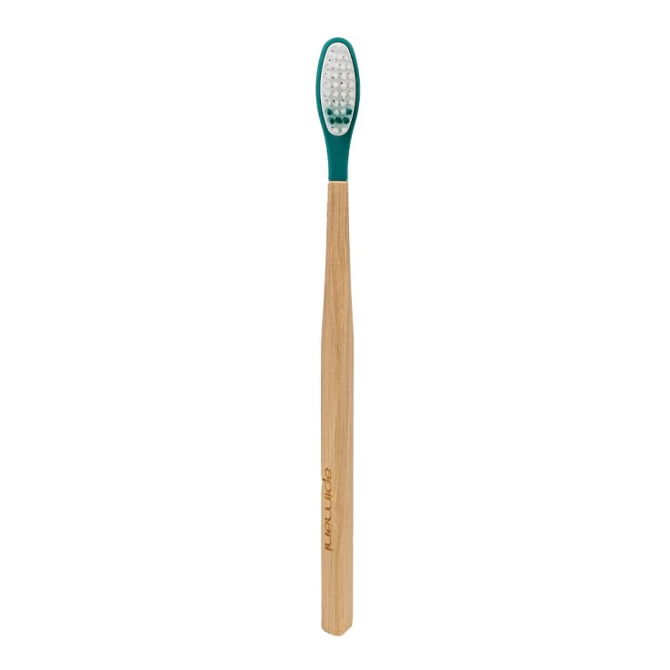 Brosse à dents rechargeable en bois en dureté souple