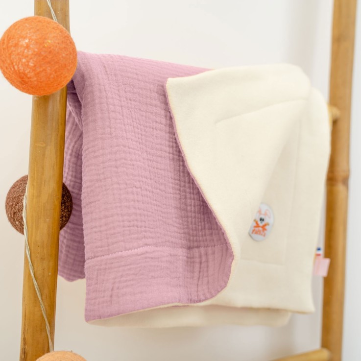 Couverture Polaire Rex en Coton Bio
