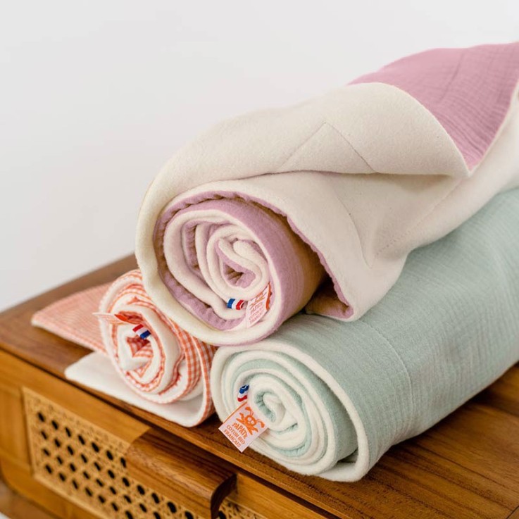 Couverture Polaire Rex en Coton Bio