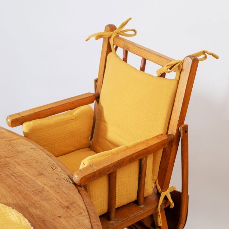 Coussin de Chaise Haute en Coton Bio