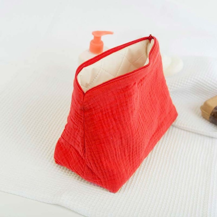 Trousse de Toilette en Coton Bio