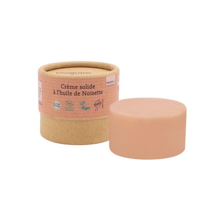 Crème Solide au Beurre de Karité - Noisette & Manhishta Bio V2