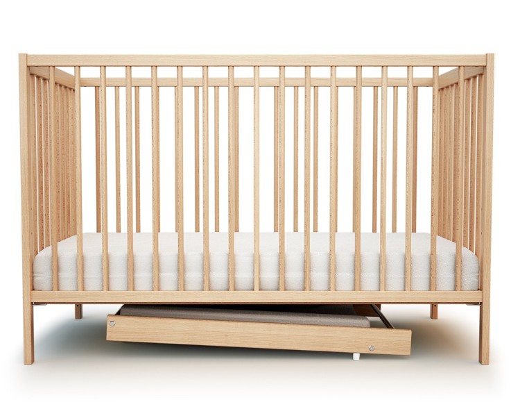 Plan à langer amovible pour lit bébé en bois ESSENTIEL