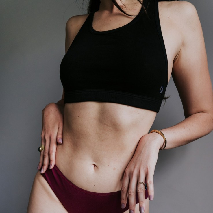La brassière Céline (dos nageur) française en coton bio