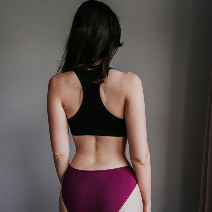 La brassière Céline (dos nageur) française en coton bio