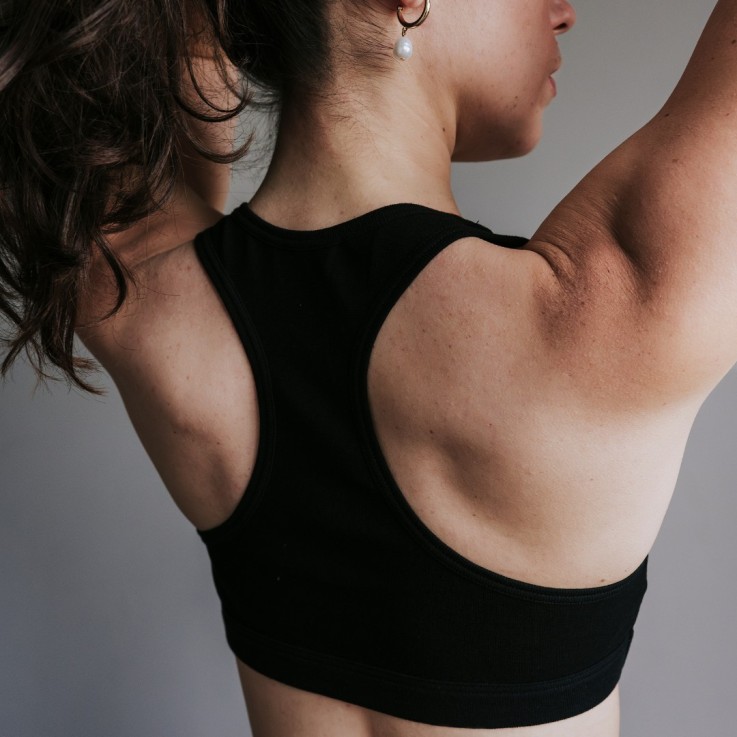 La brassière Céline (dos nageur) française en coton bio