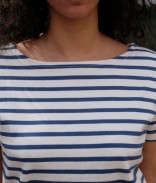 Ecru/bleu