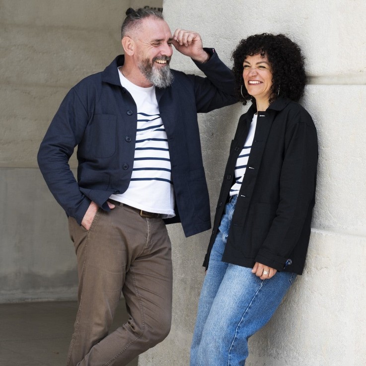 La veste mi-saison française et en coton bio