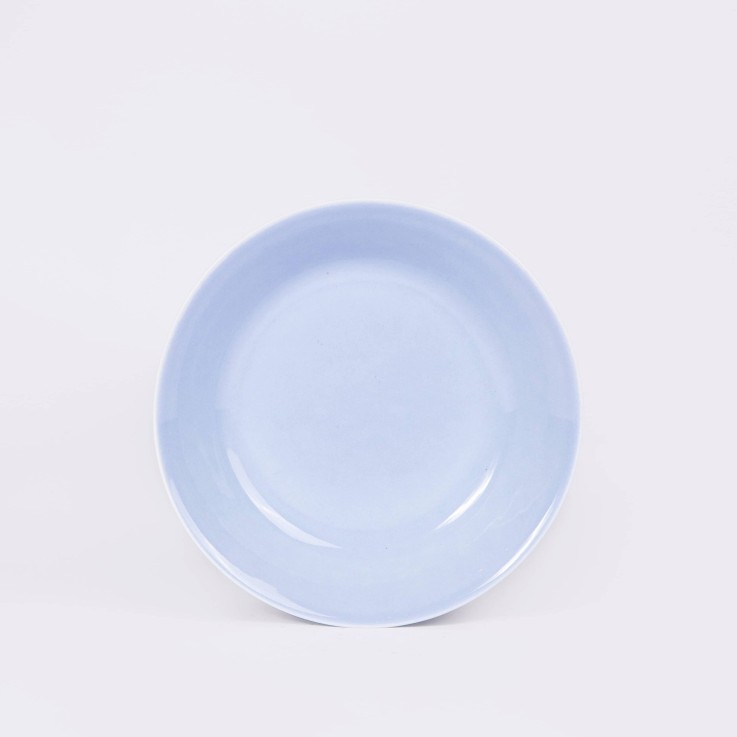 Assiette creuse ronde en porcelaine (19 cm)