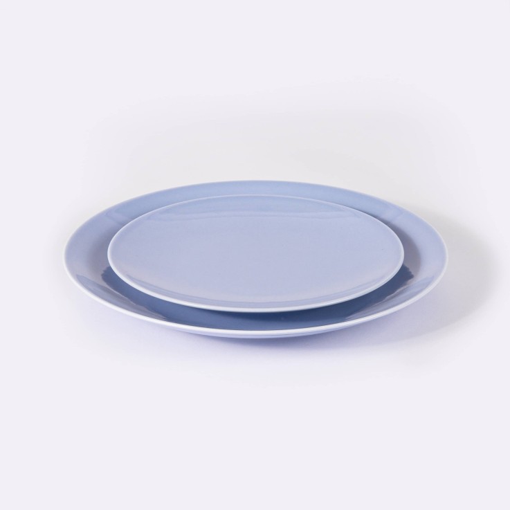 Assiette à dessert ronde en porcelaine (19 cm)
