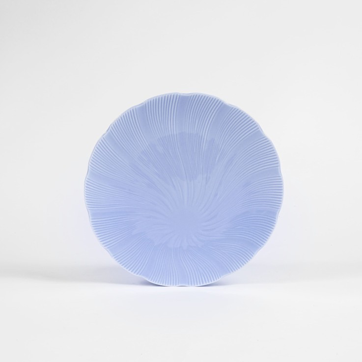 Assiette plate Tahiti en porcelaine (25 cm)