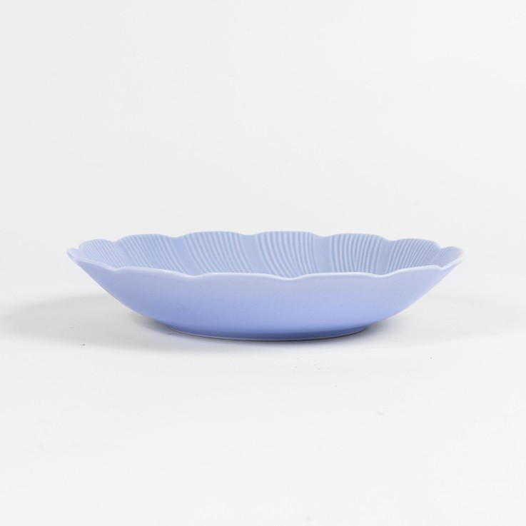 Assiette creuse Tahiti en porcelaine (22 cm)