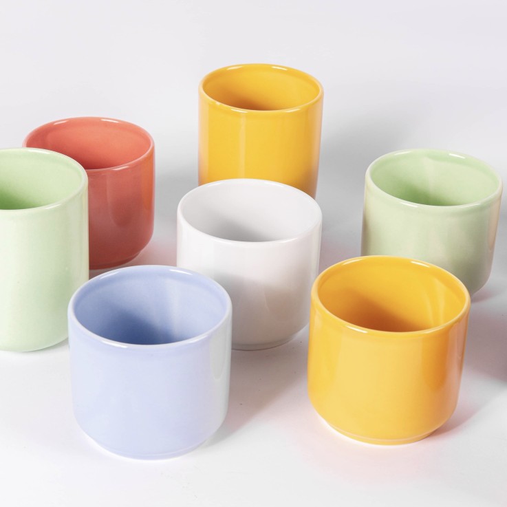 Mug/Tasse sans anse en porcelaine