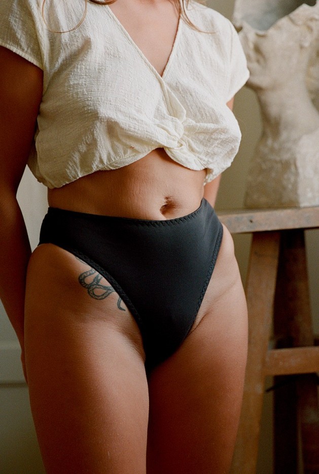 Culotte taille haute Intemporelle Coton Bio