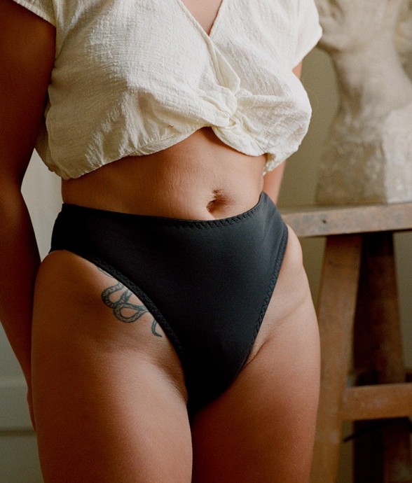 Culotte taille haute...