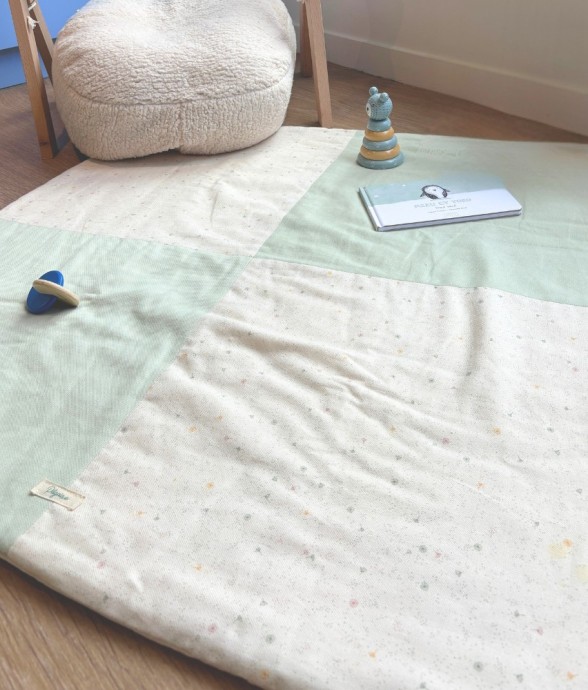 Tapis d'éveil en coton bio
