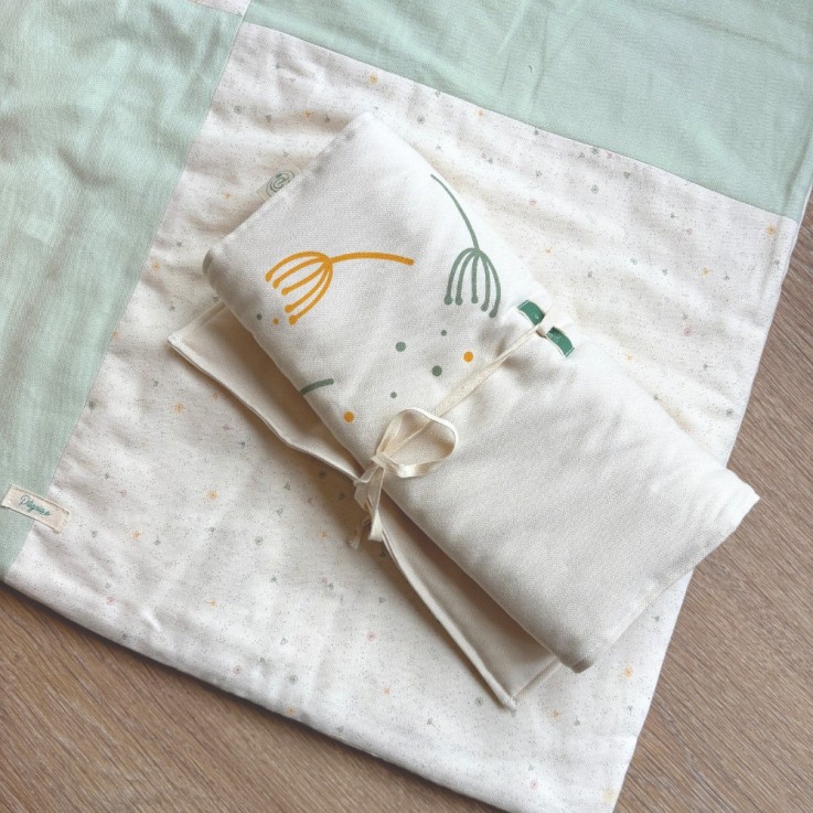 Tapis d'éveil en coton bio