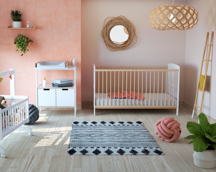 Lit bébé évolutif en bois ESSENTIEL