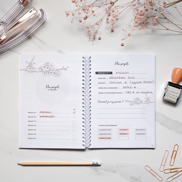 Carnet de Budget Kakebo Colors