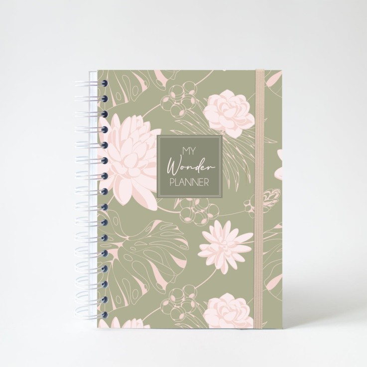 Agenda Semainier Non Daté Vintage